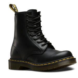 Doc Martens Black Leather Women's Boot